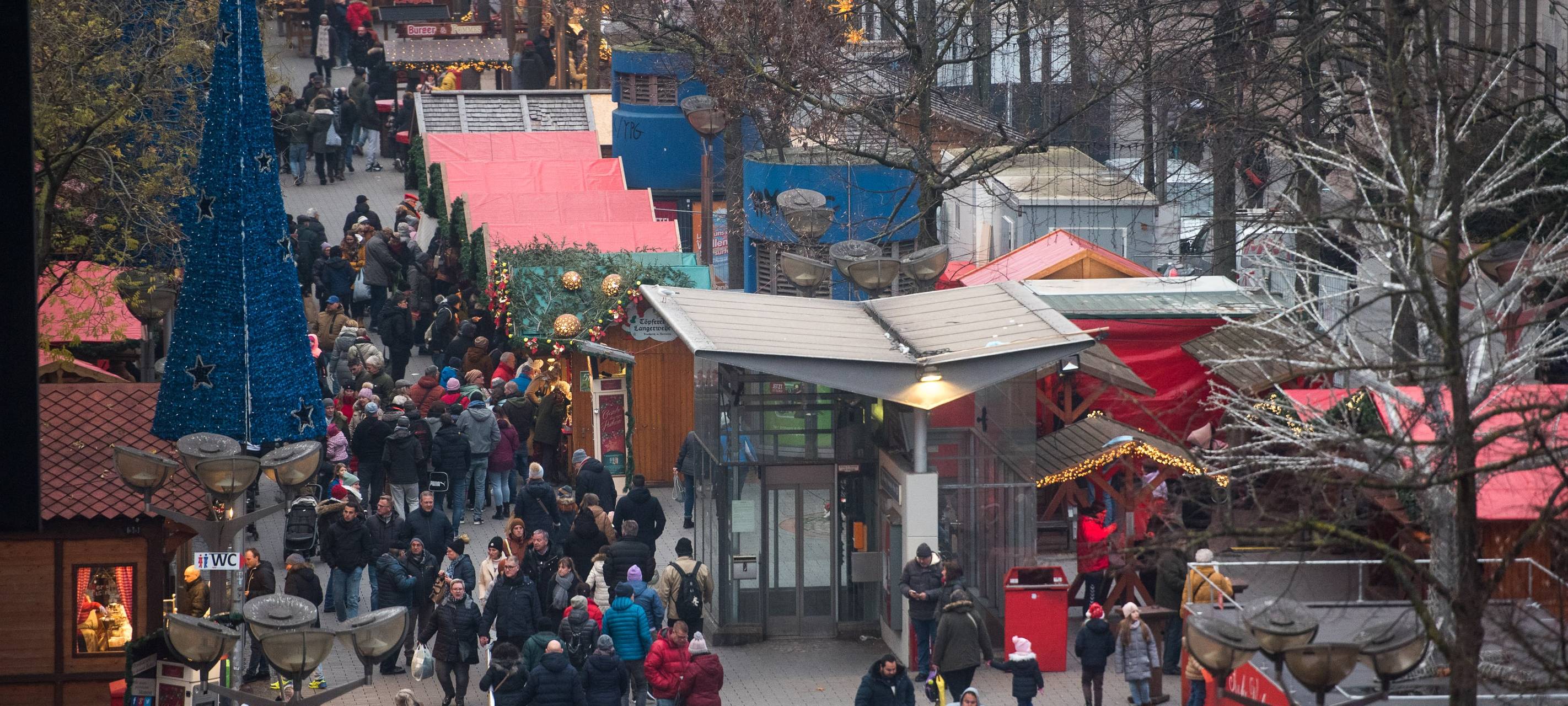 Duisburger Weihnachtsmarkt ab sofort geöffnet