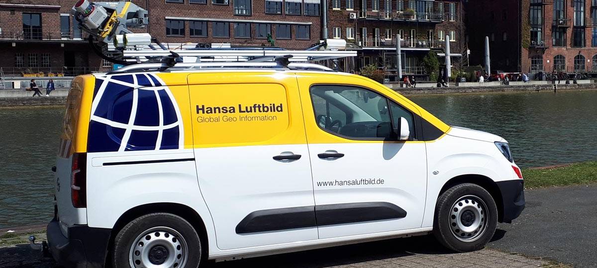 Kameraauto in Oberhausen unterwegs