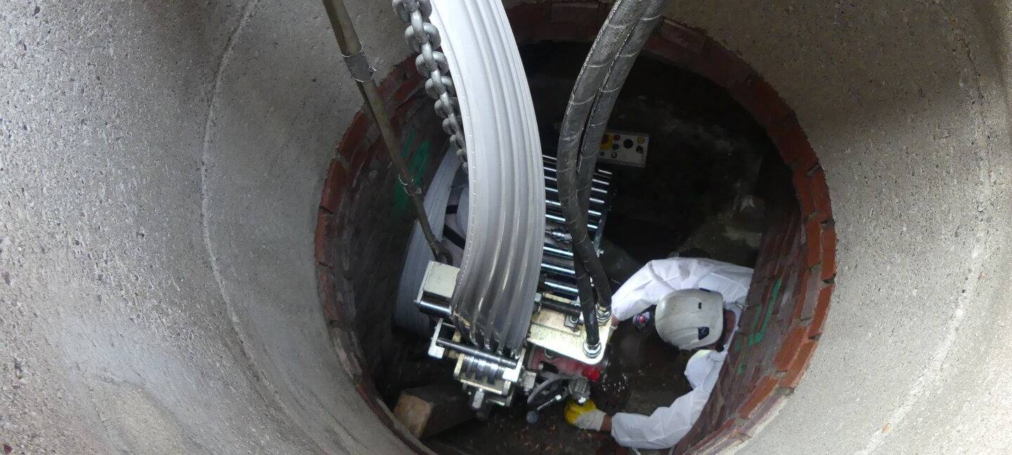 WBO setzt neue Technik für Abwasserkanäle ein