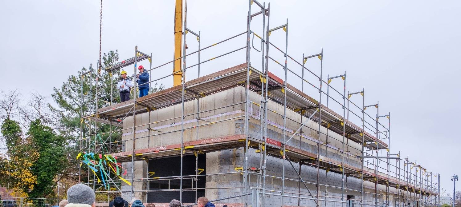 Richtfest für neue Rettungswache