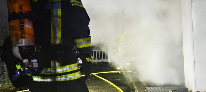 Brennender Trafo sorgt für Stromausfall