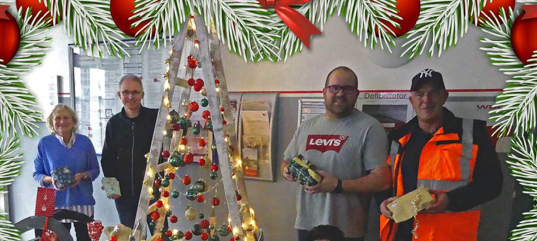 Bescherung auf der EKO-Kinderstation