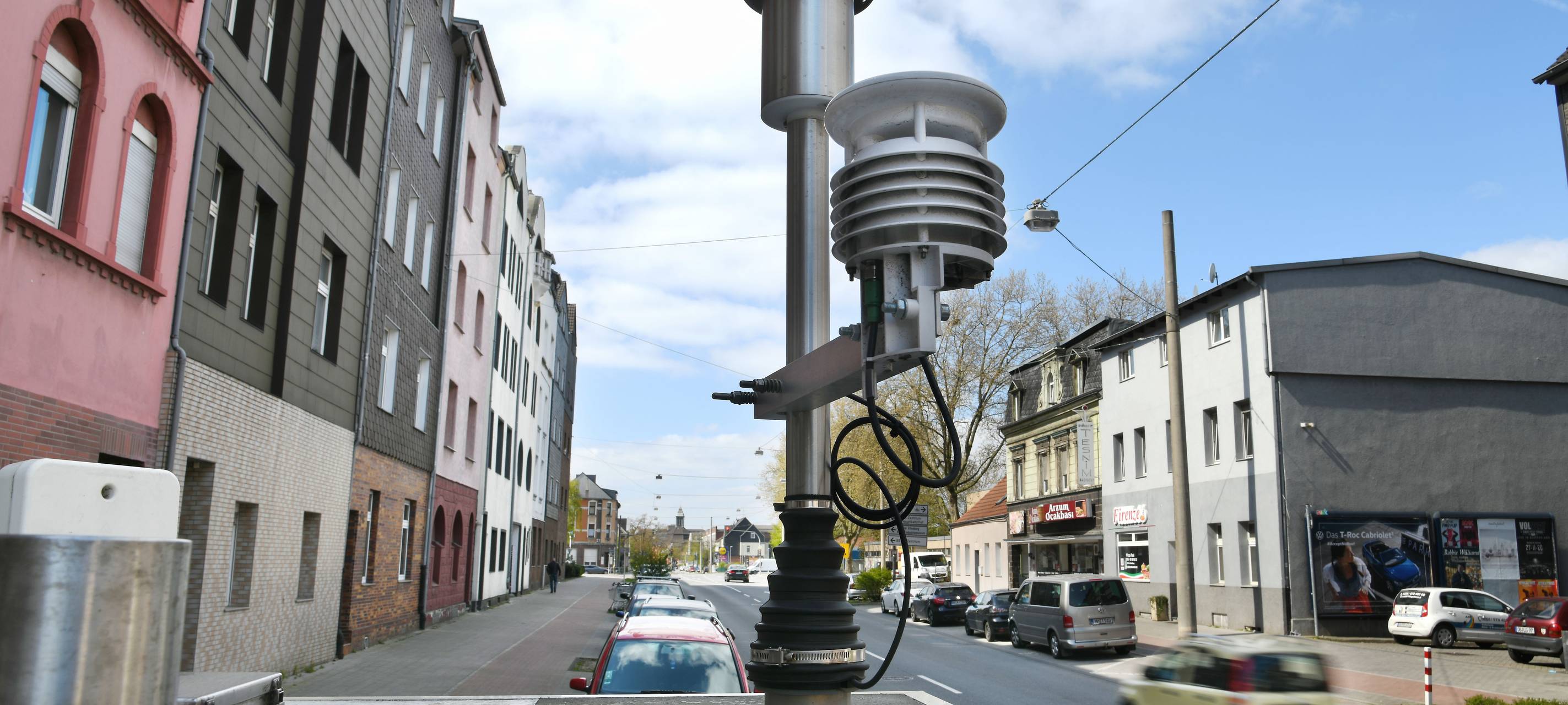 Oberhausener Stationen messen weniger Schadstoffe