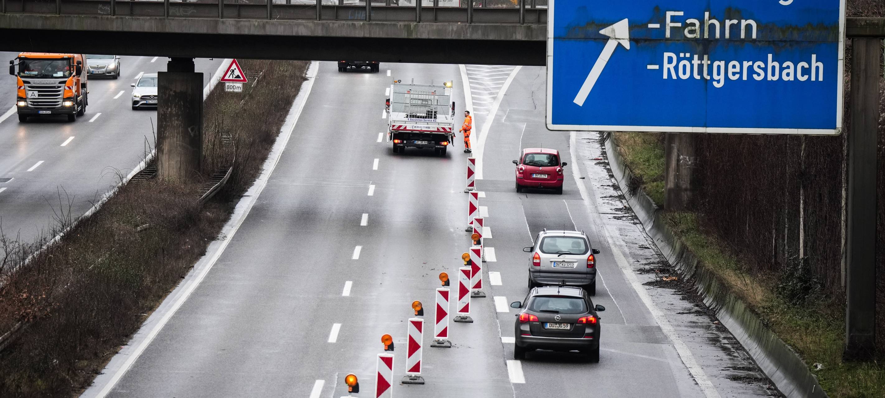 A59 für eine Woche gesperrt