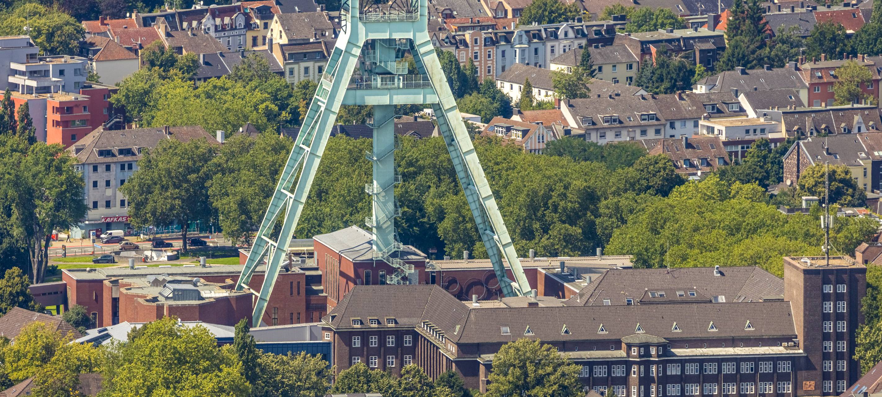 Fördergerüst in Bochum gesperrt