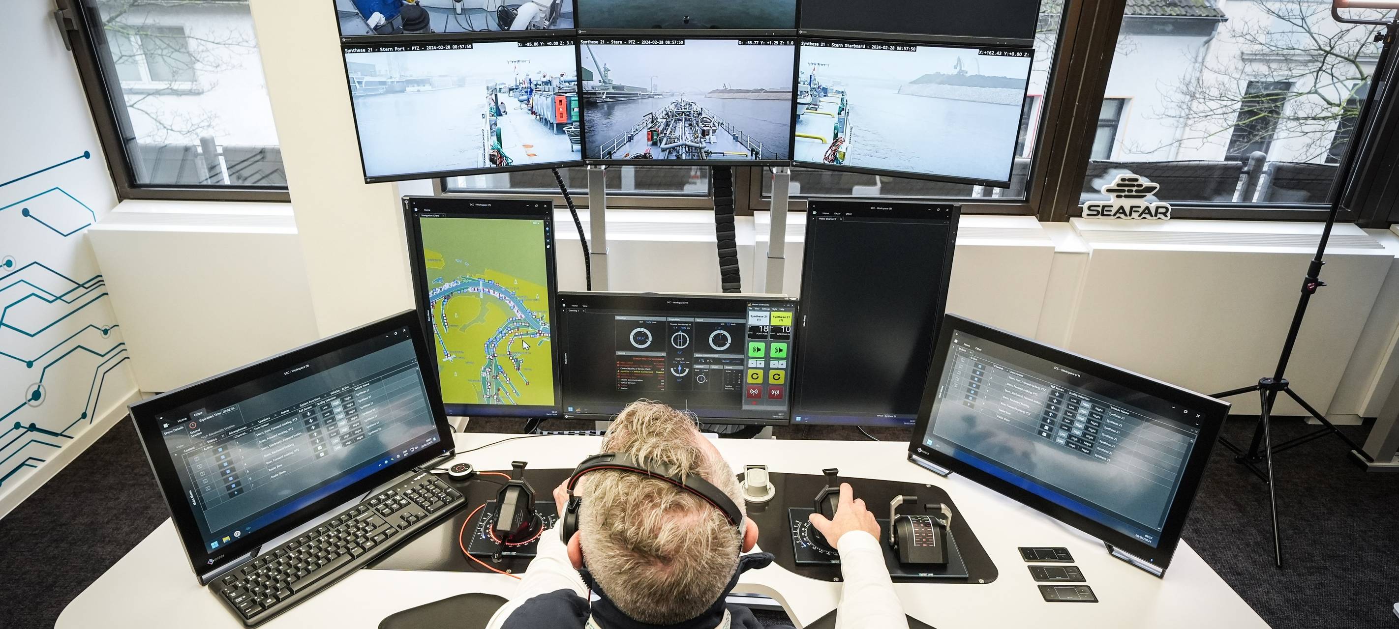 Steuerzentrale für Binnenschiffe eröffnet