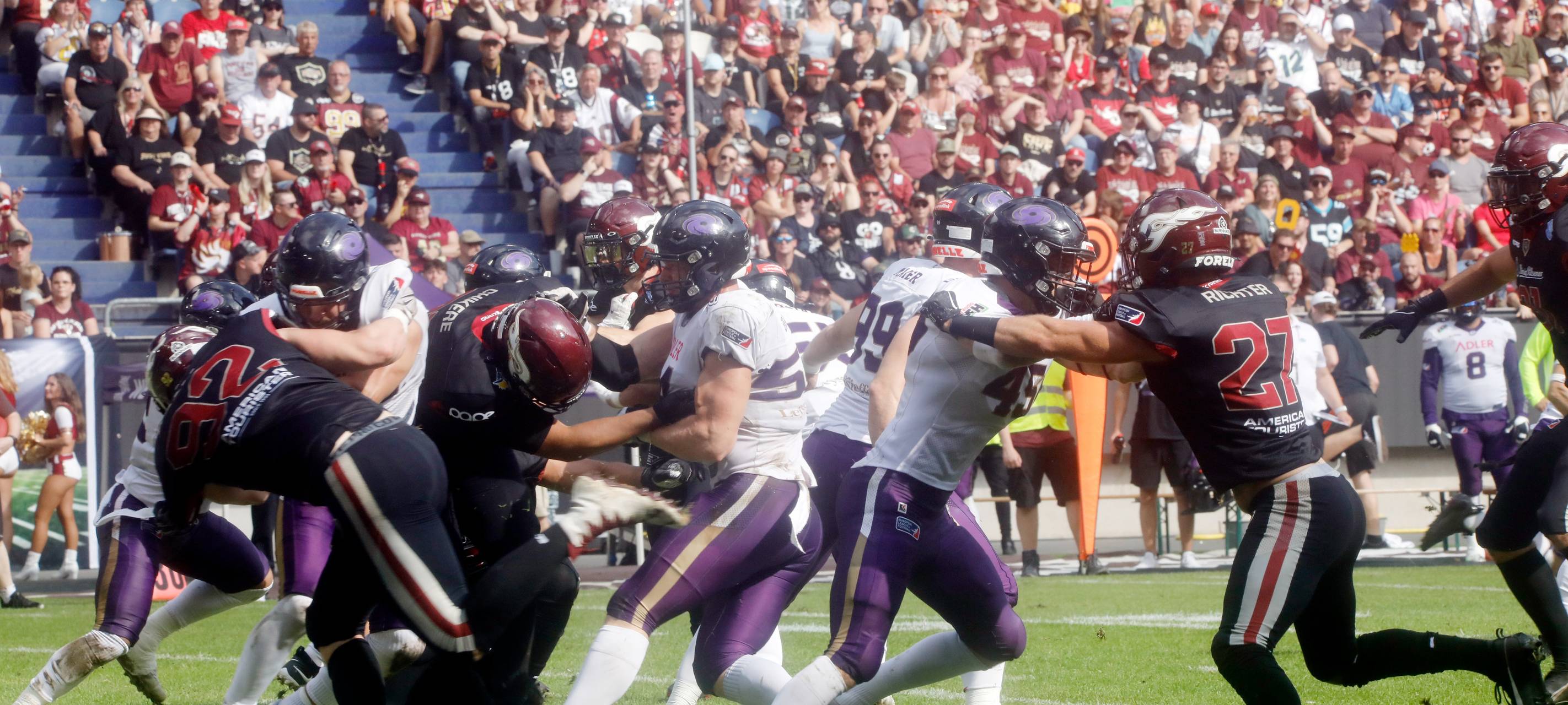 Rhein Fire spielt in Oberhausen