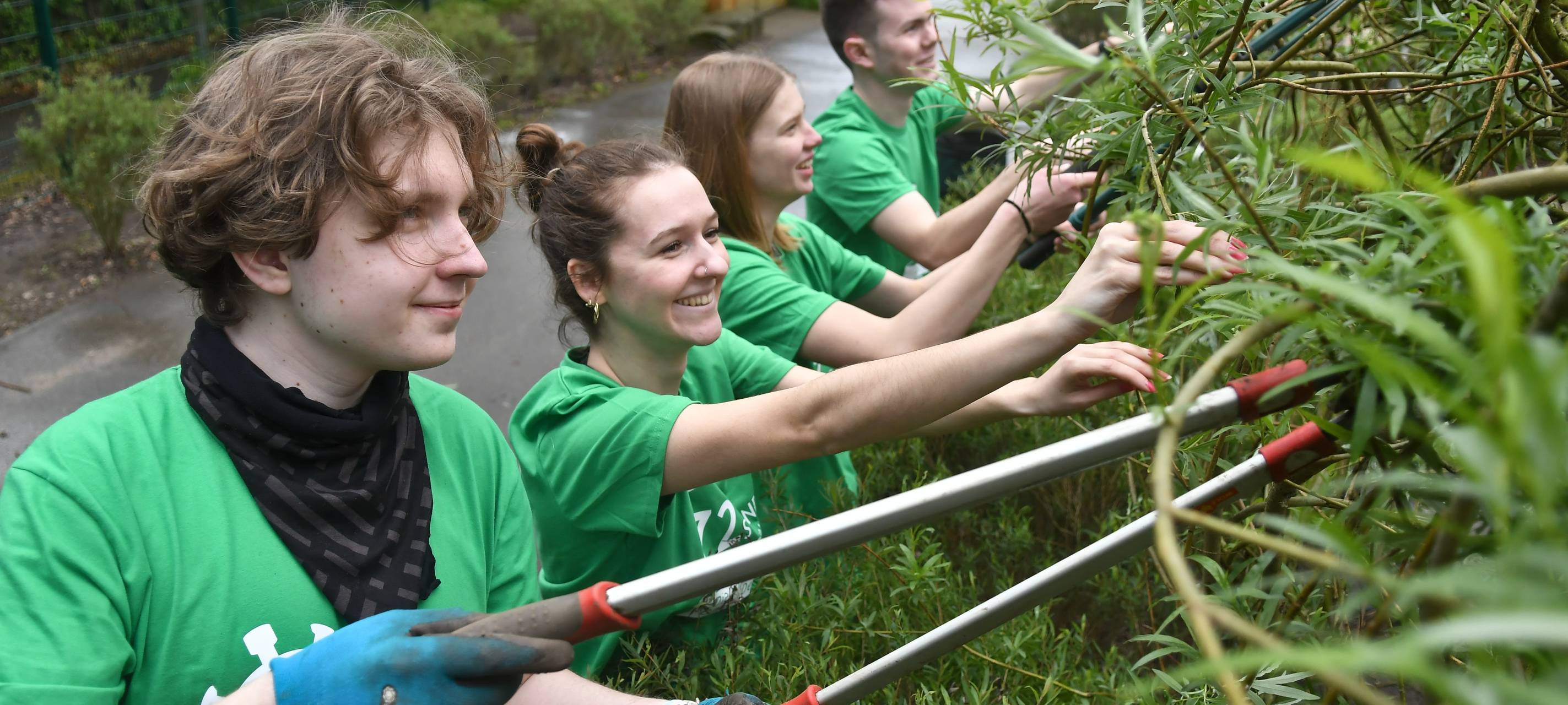 Viele Freiwillige bei 72-Stunden-Aktion