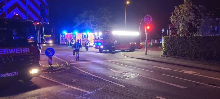 Verpuffung im Einfamilienhaus