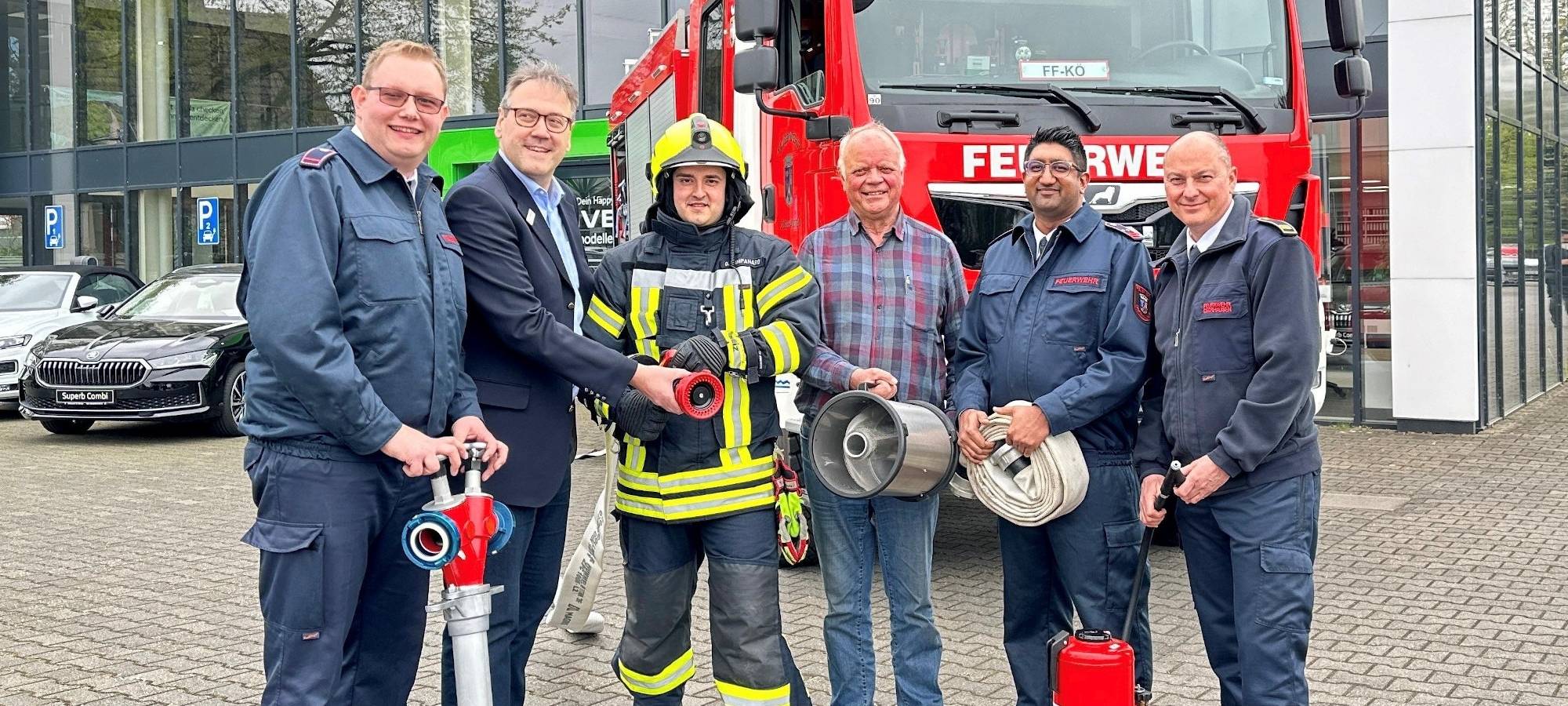 Königshardt: Freiwillige Feuerwehr feiert