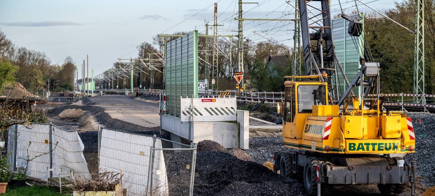 Erneute Streckensperrung für Betuwe-Ausbau