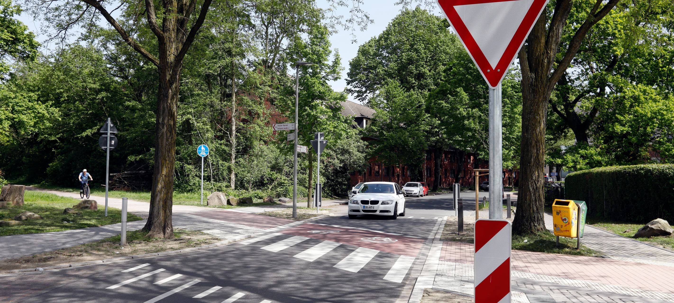 Stadt baut weitere Radwegquerungen aus