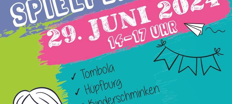 Fest auf dem Kinderspielplatz Rossbachstraße