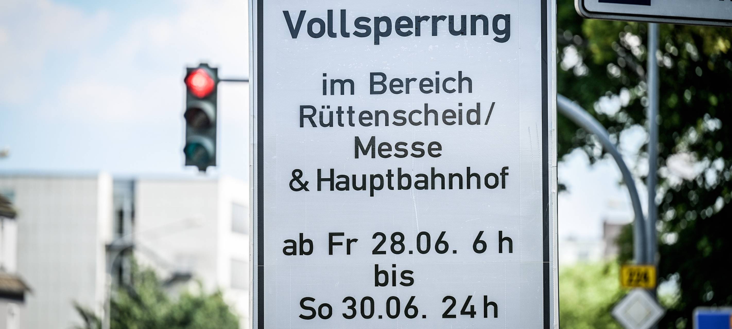 Vorbereitungen auf AfD-Parteitag in Essen
