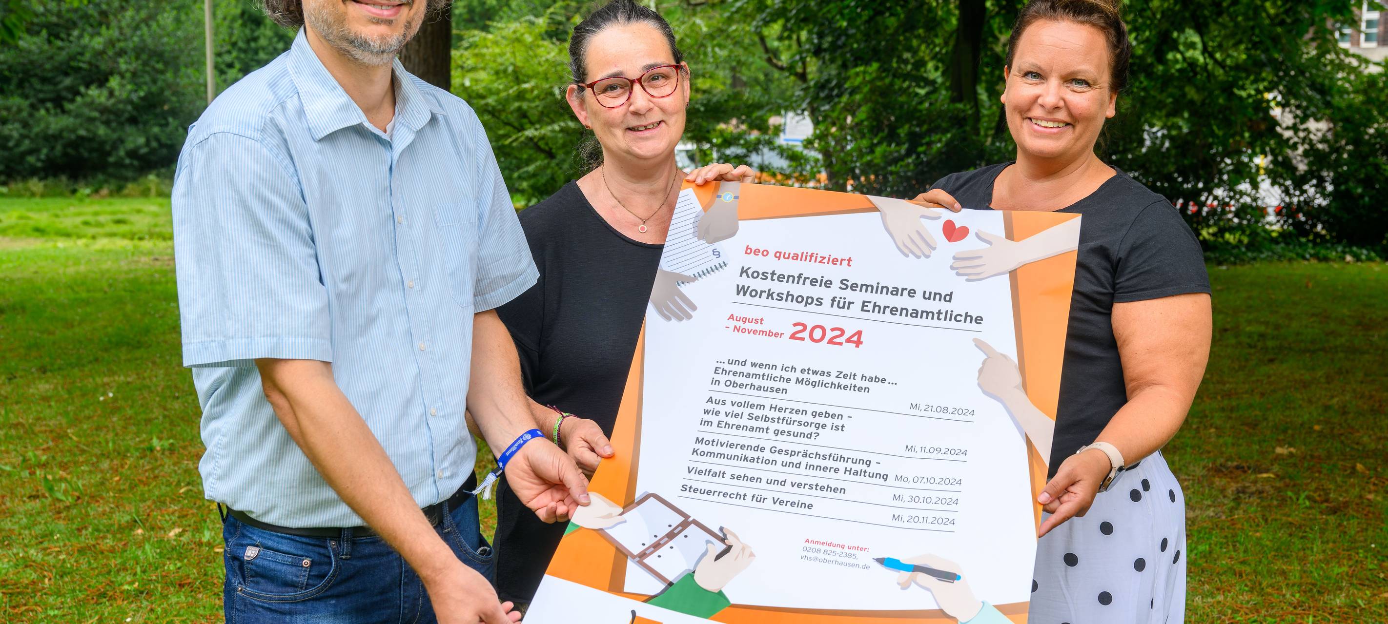 Anmeldung für Ehrenamts-Fortbildungen startet