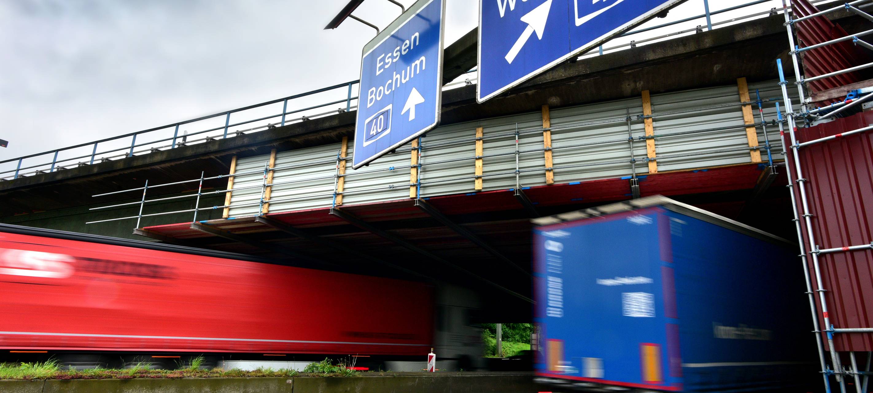 Vollsperrung der A40: Chaos befürchtet