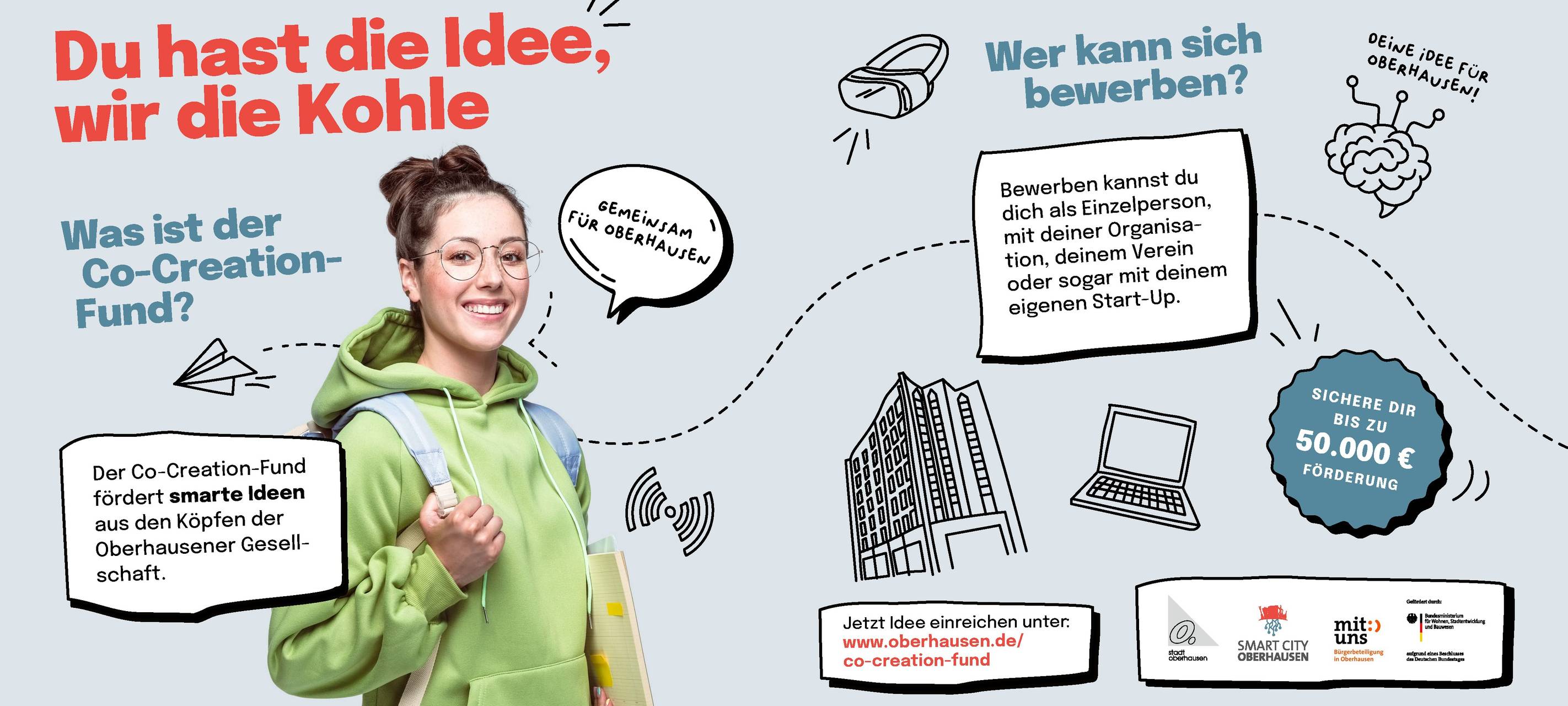 Förderung für smarte Oberhausener Projekte