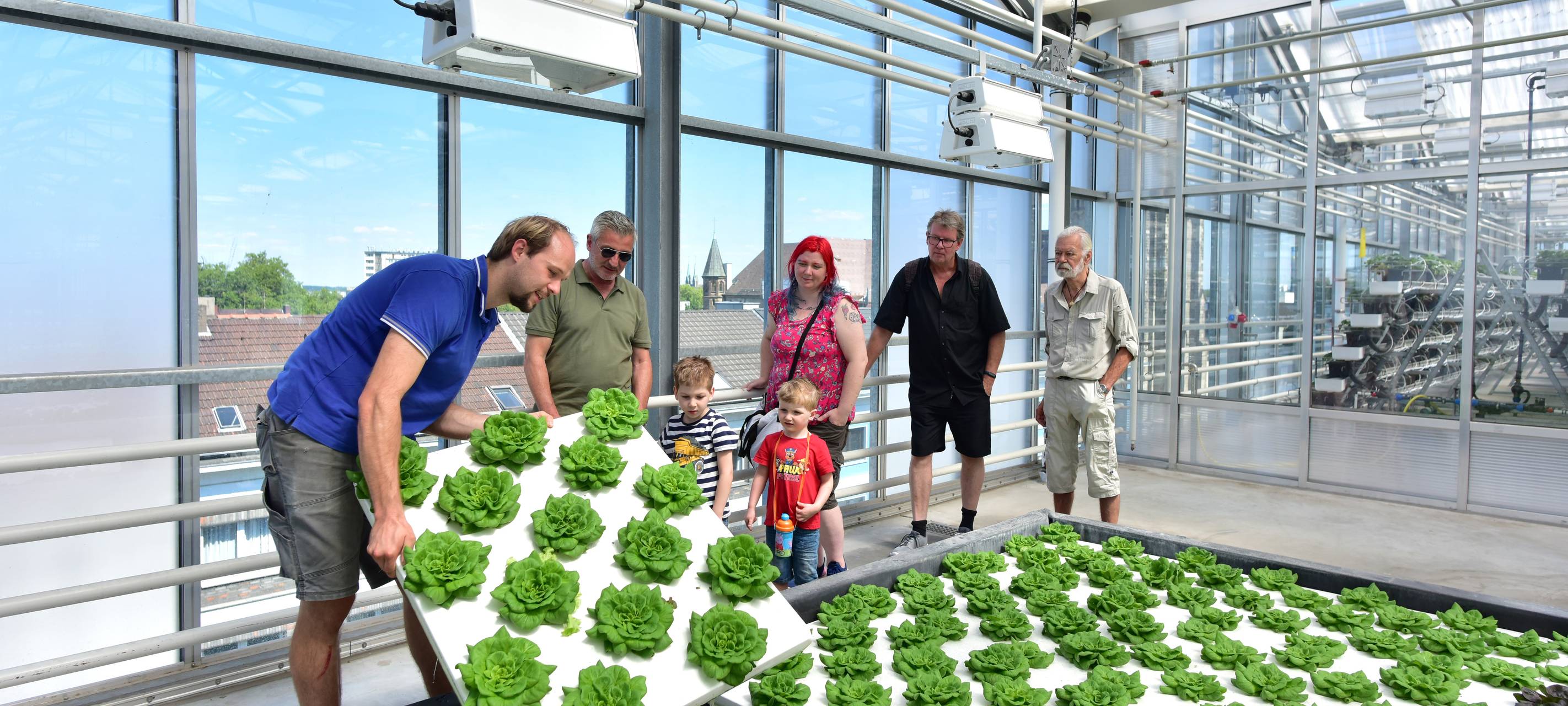 Lange Tafel und Tag der offenen Tür