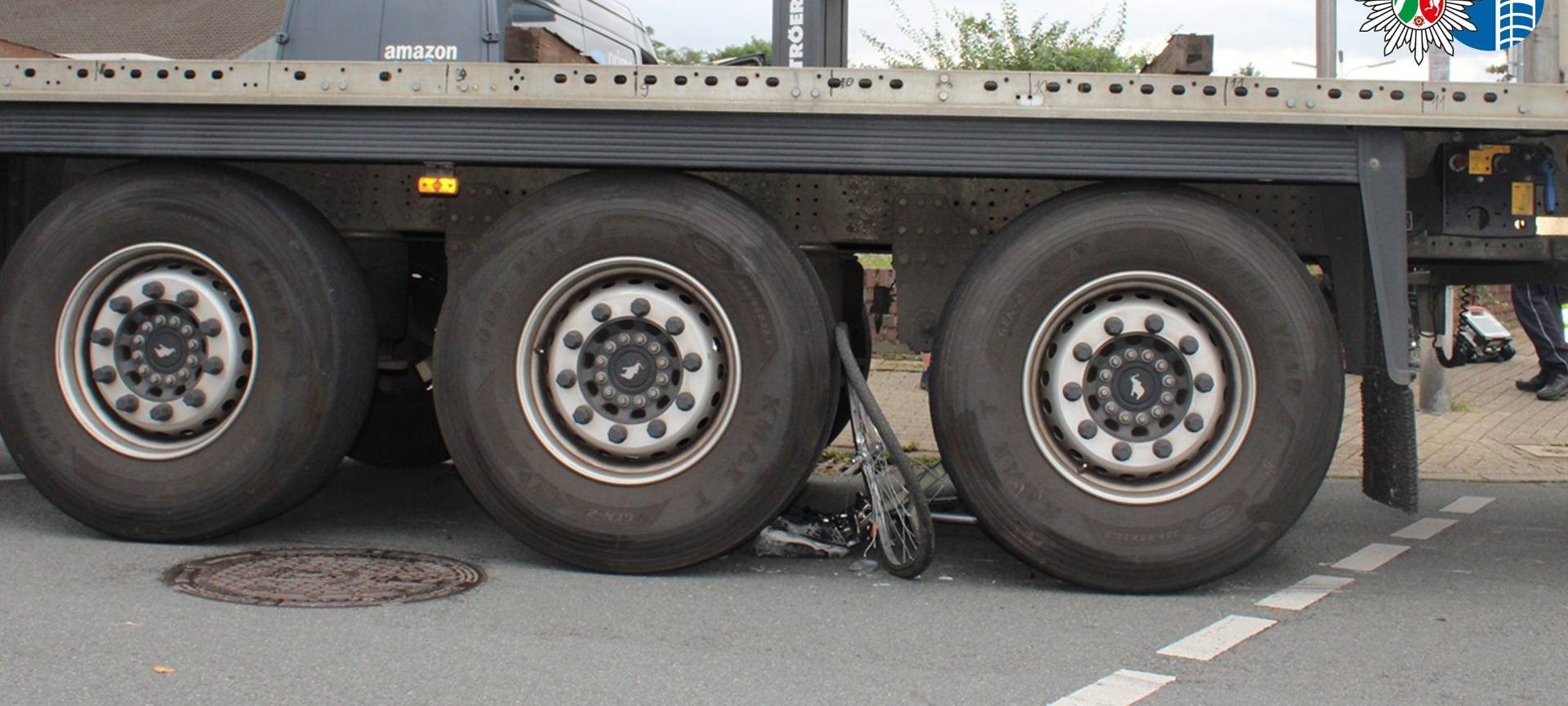 Unfall in Lirich mit LKW: Glimpflicher Ausgang