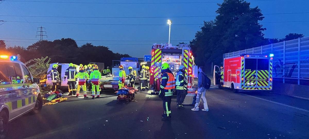 A3 nach Unfall gesperrt - mit UPDATE!