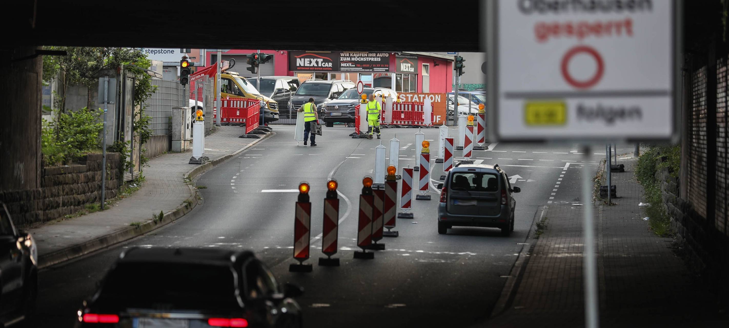 Bauarbeiten auf der Heidestraße in der Endphase - MIT UPDATE