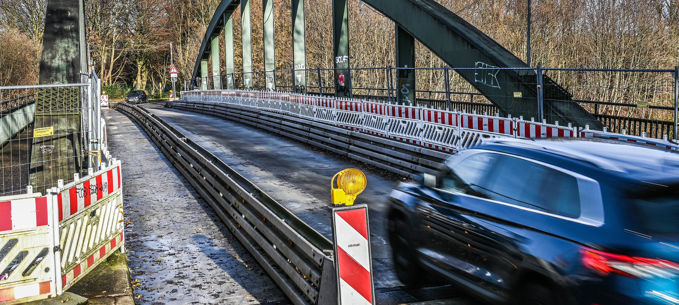Kanalbrücke ist ab heute gesperrt