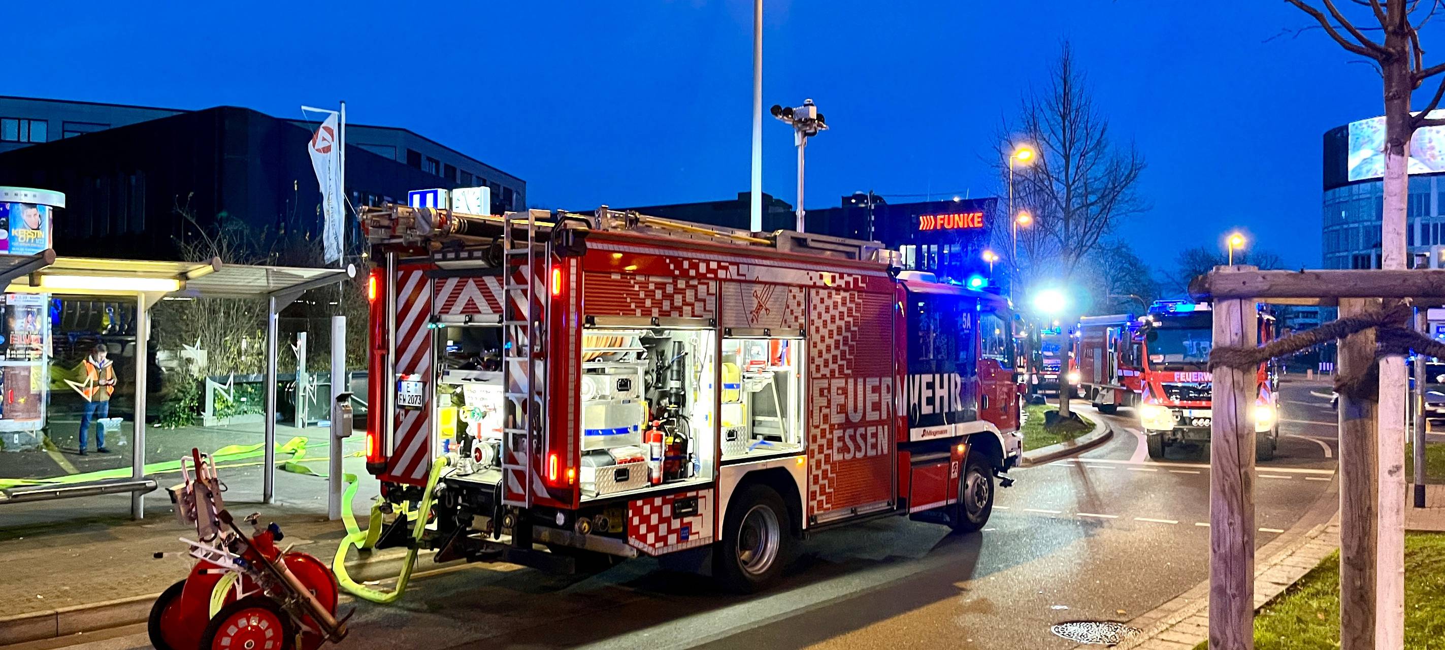 Großer Einsatz wegen Rauch in U-Bahn-Station