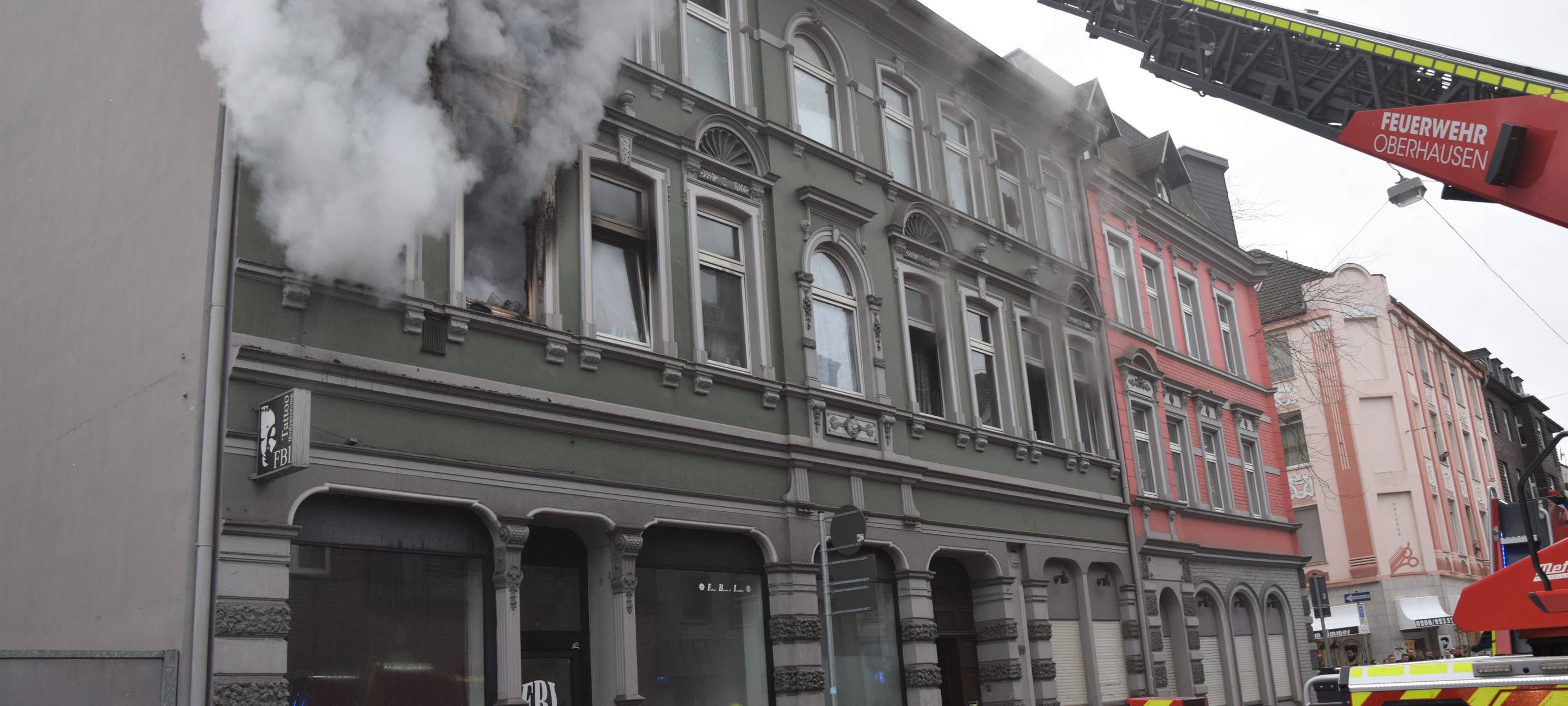 Menschenleben gerettet - dramatischer Einsatz für Feuerwehr