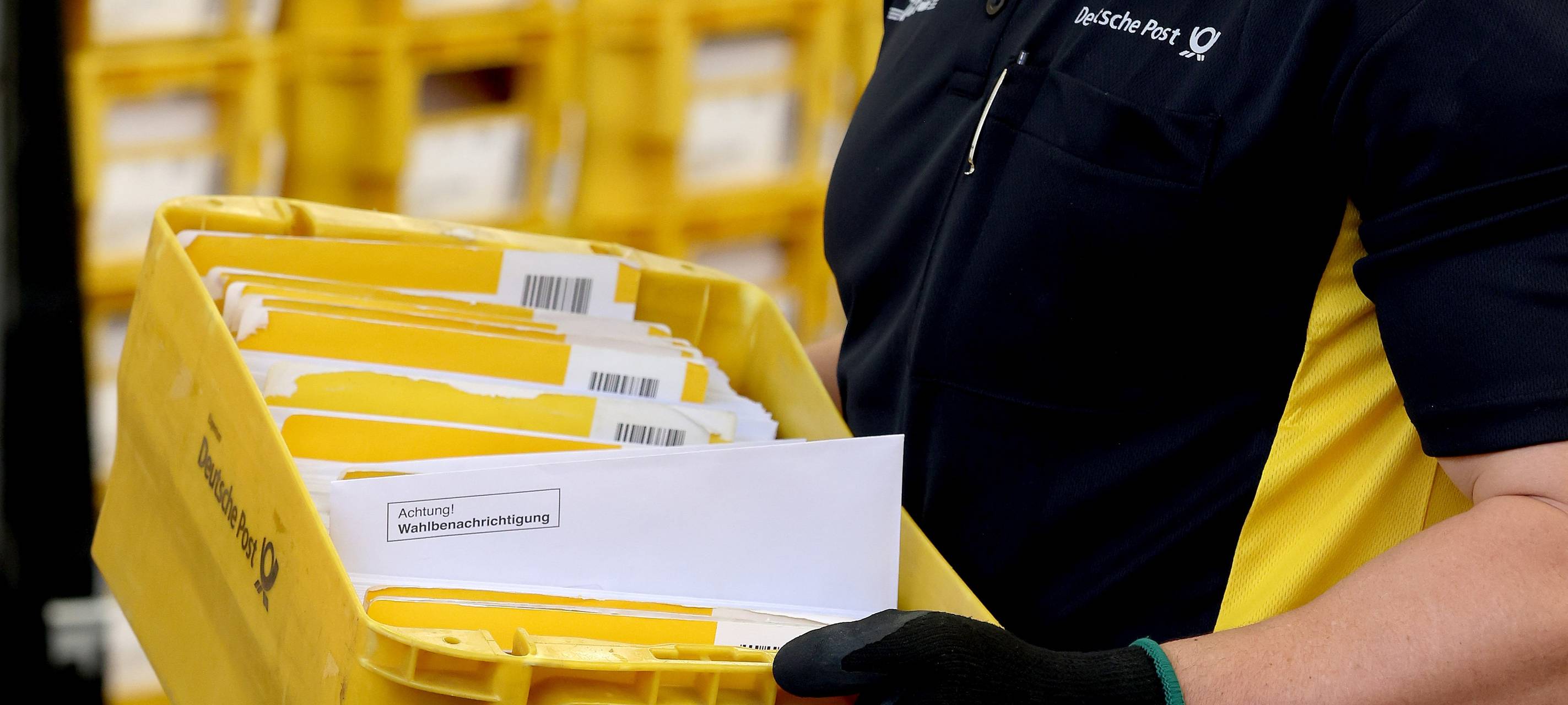 Wahlbenachrichtigungen werden zugestellt