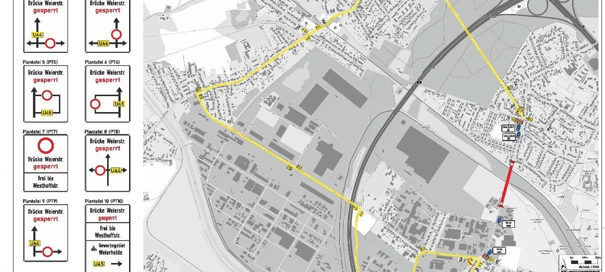Weierstraße wird über Jahre vollgesperrt