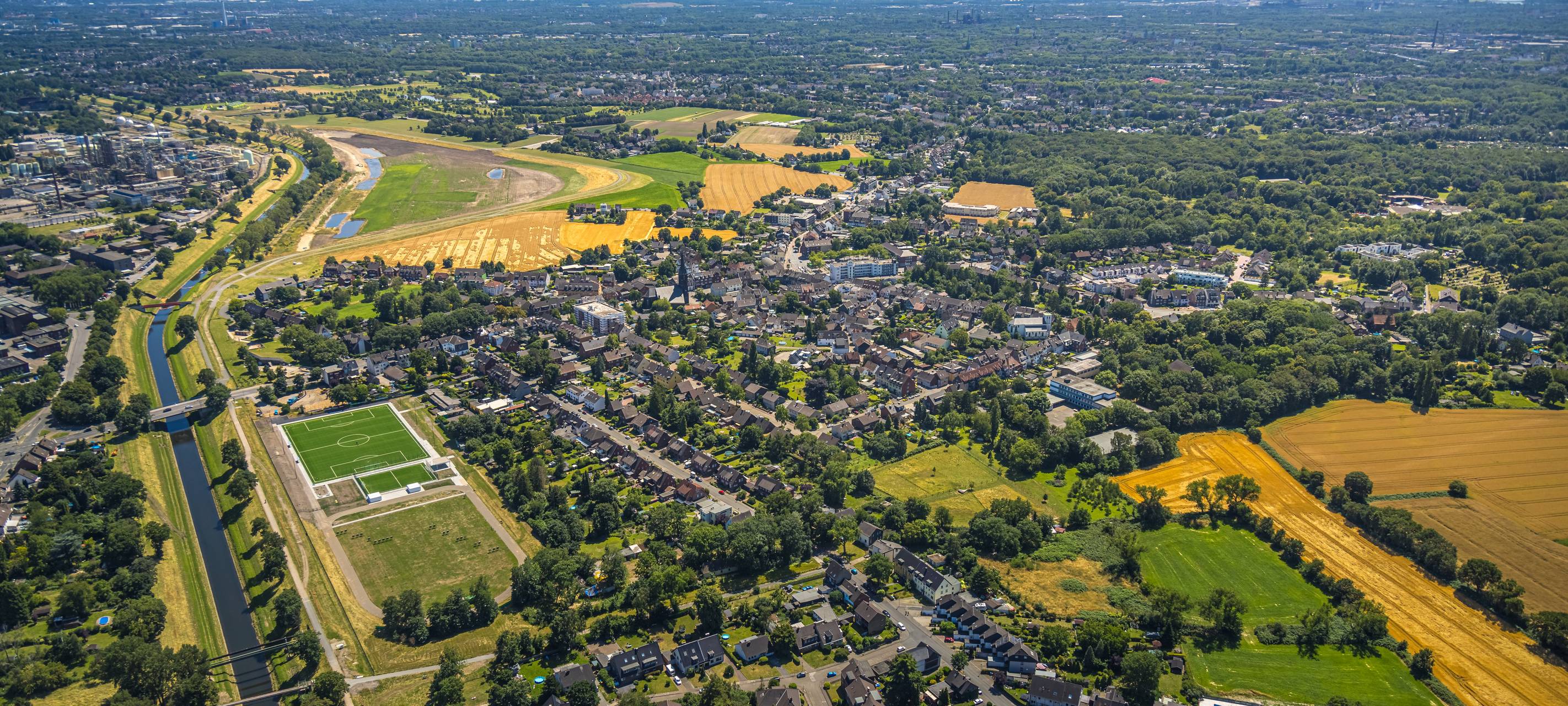 Baustart für neues Gebäude im Sportpark Holten
