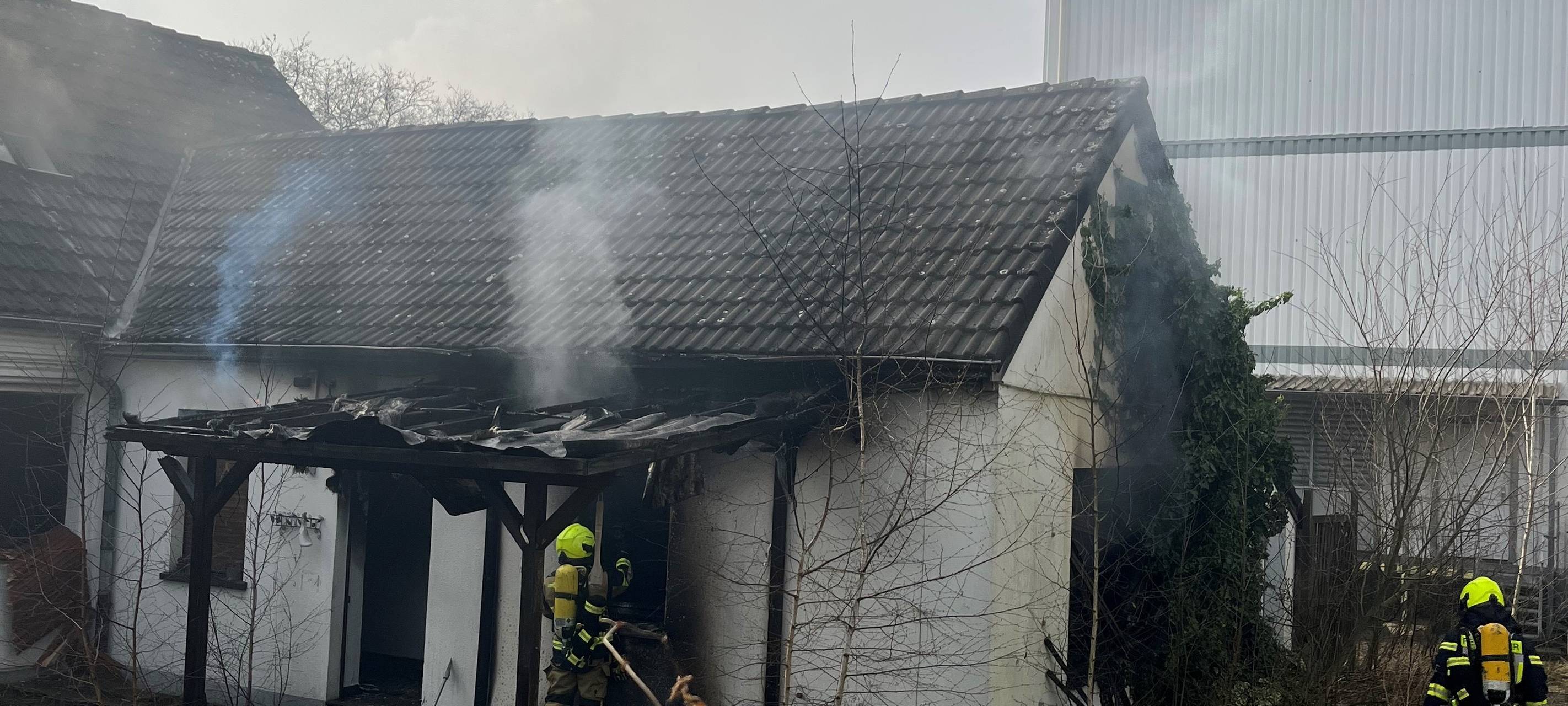 Feuerwehreinsatz: Lange Staus im Oberhausen Norden