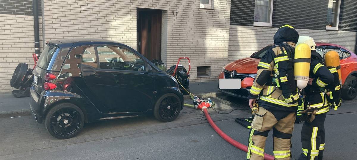 Zimmerbrand schnell gelöscht