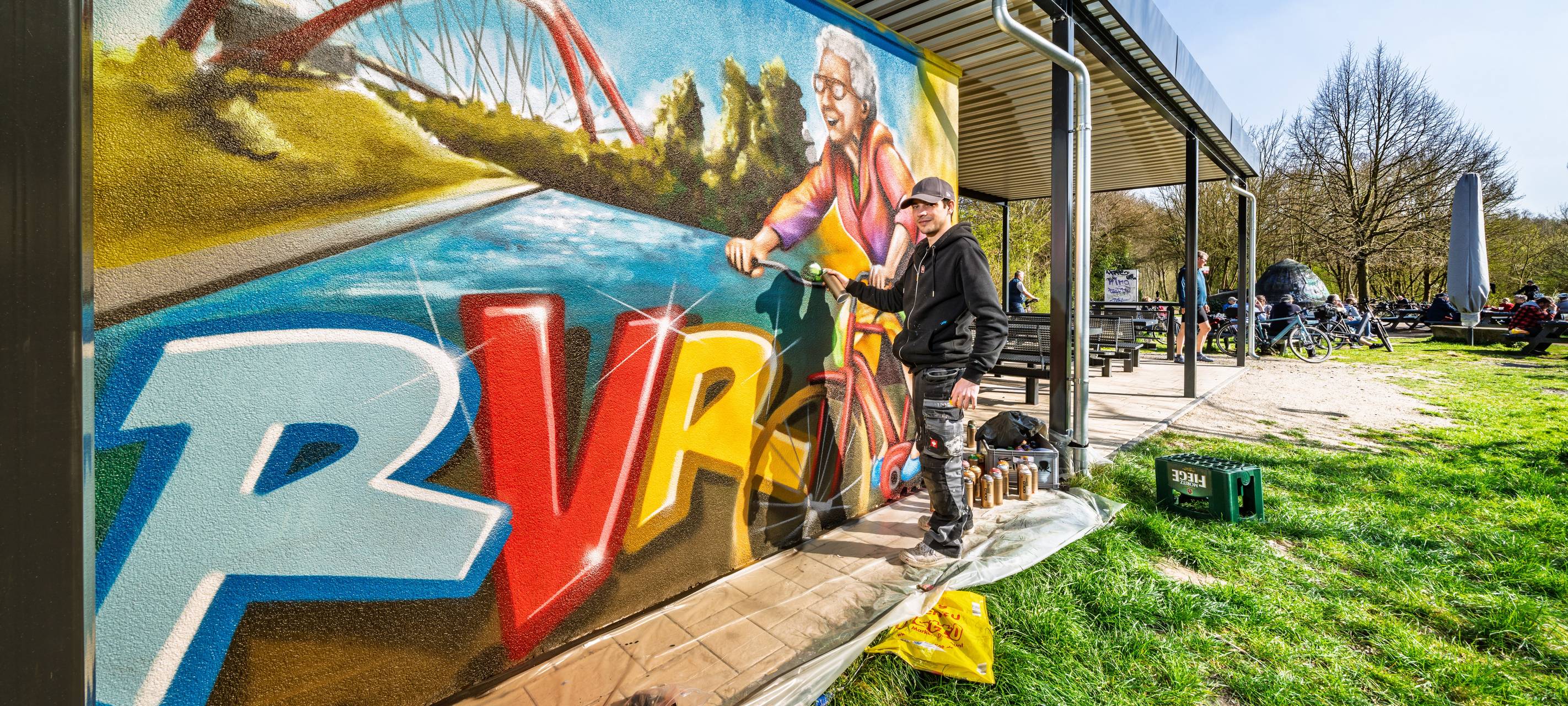 RVR: Neuer Rastplatz für Fahrradfahrer