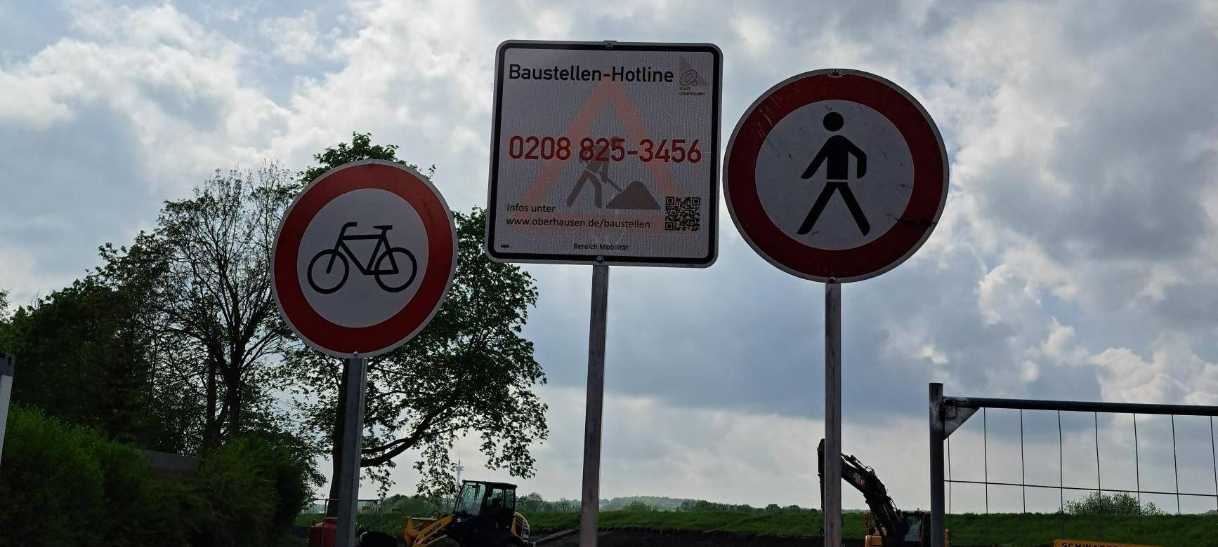 WBO-Appell: Absperrungen beachten