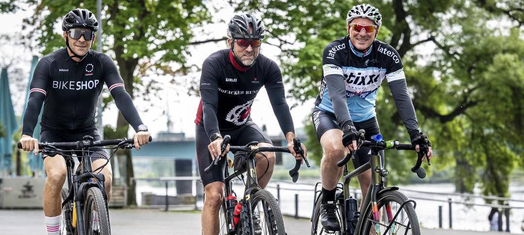 Spendenaktion: Auf dem Fahrrad nach Italien