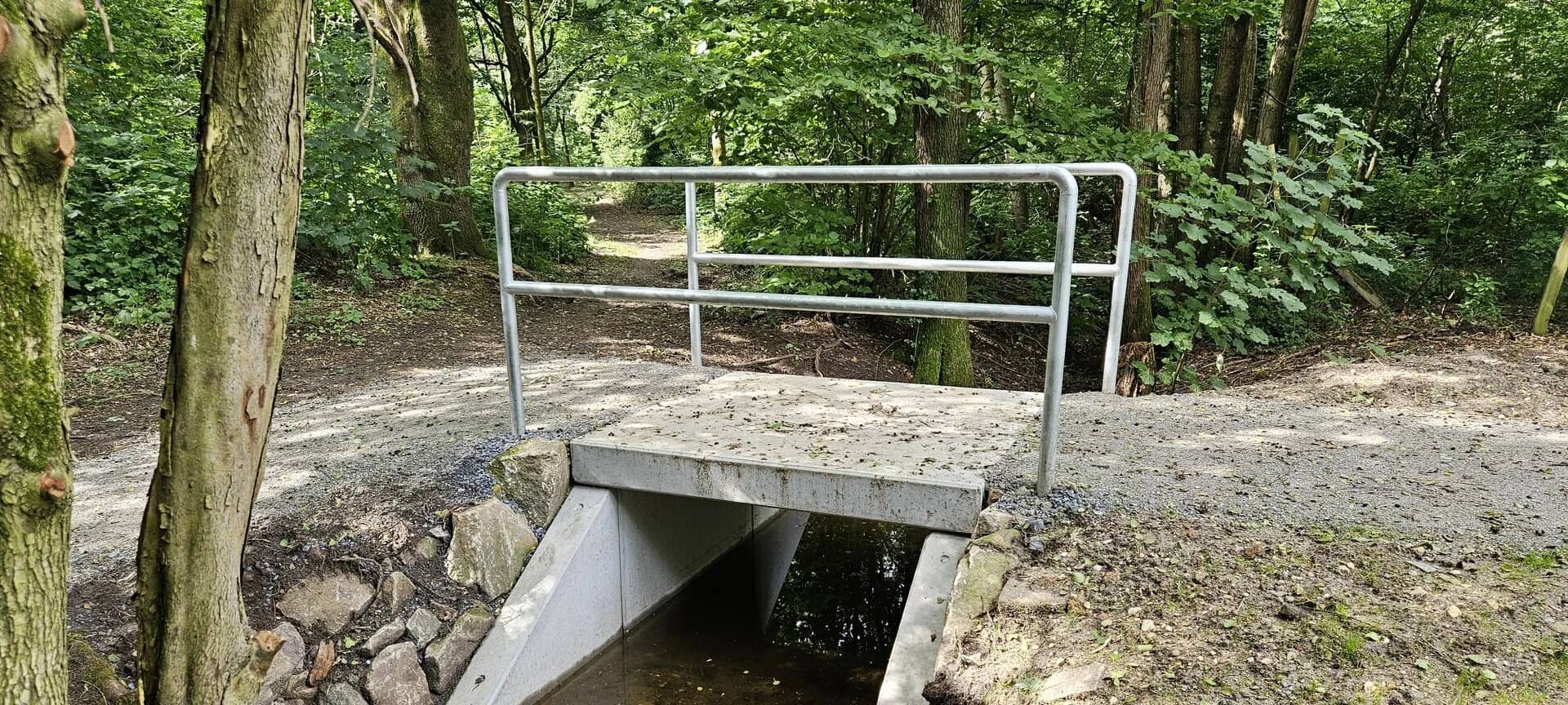 WBO: Neue Brücke über den Reinersbach fertig