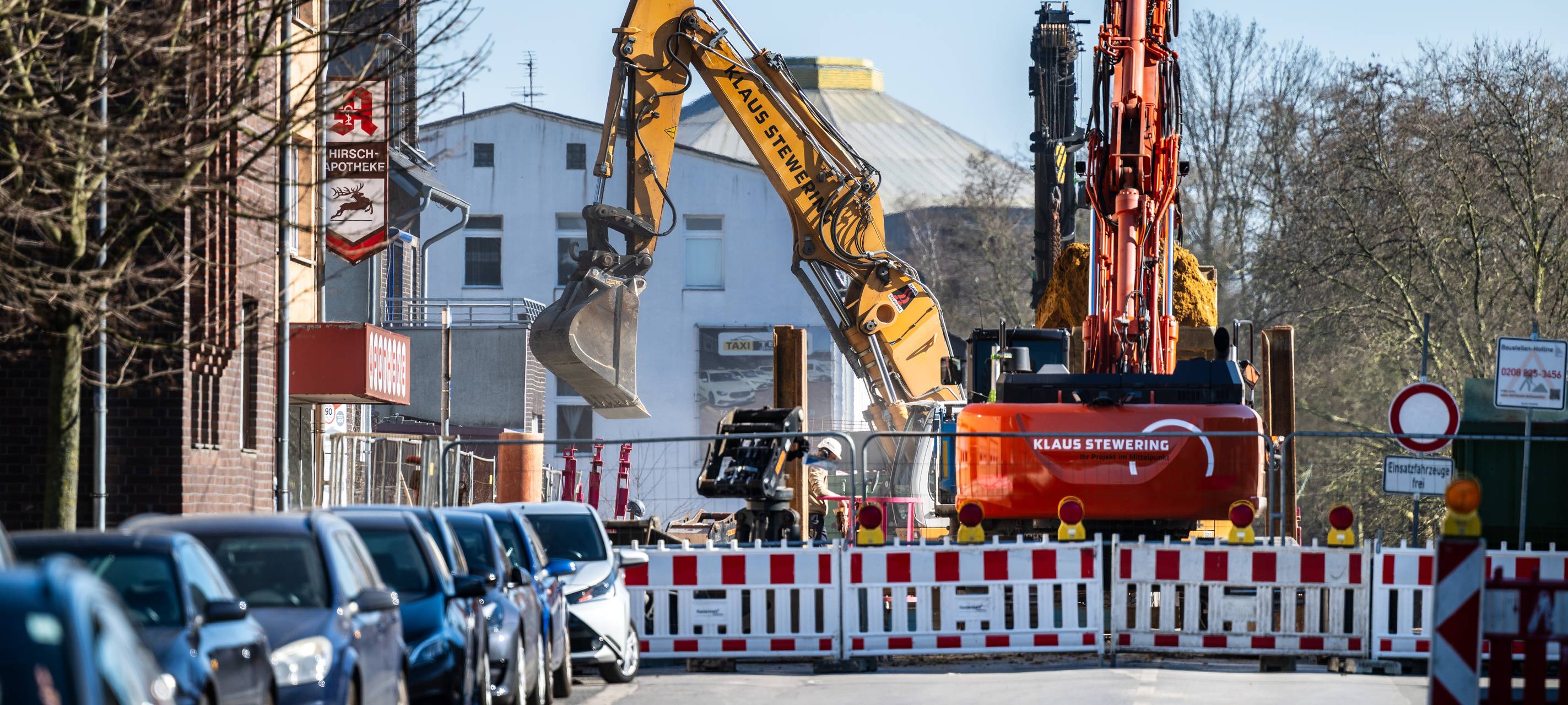 Vestische Straße: Verzögerungen bei Baustelle