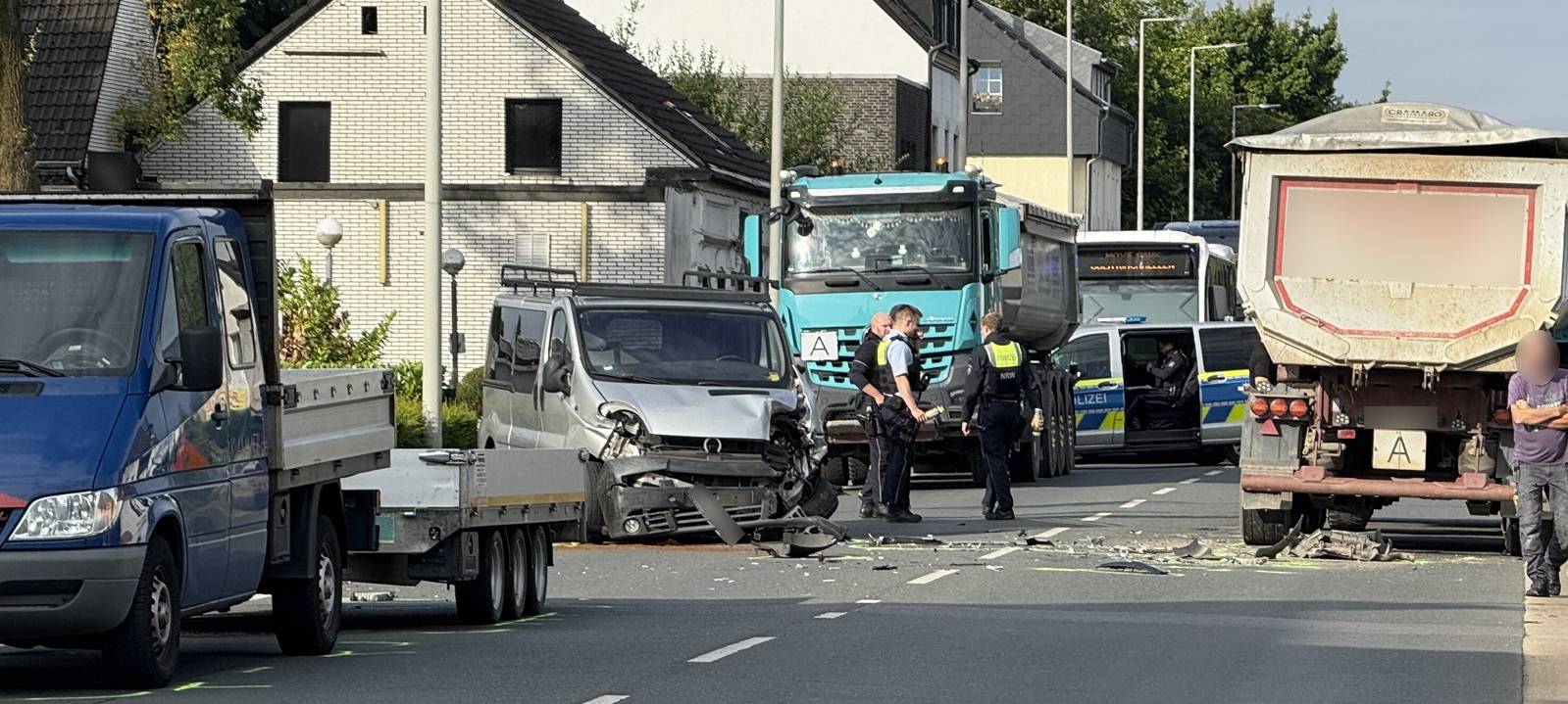 Schwerer Autounfall - Kinder an Bord unverletzt