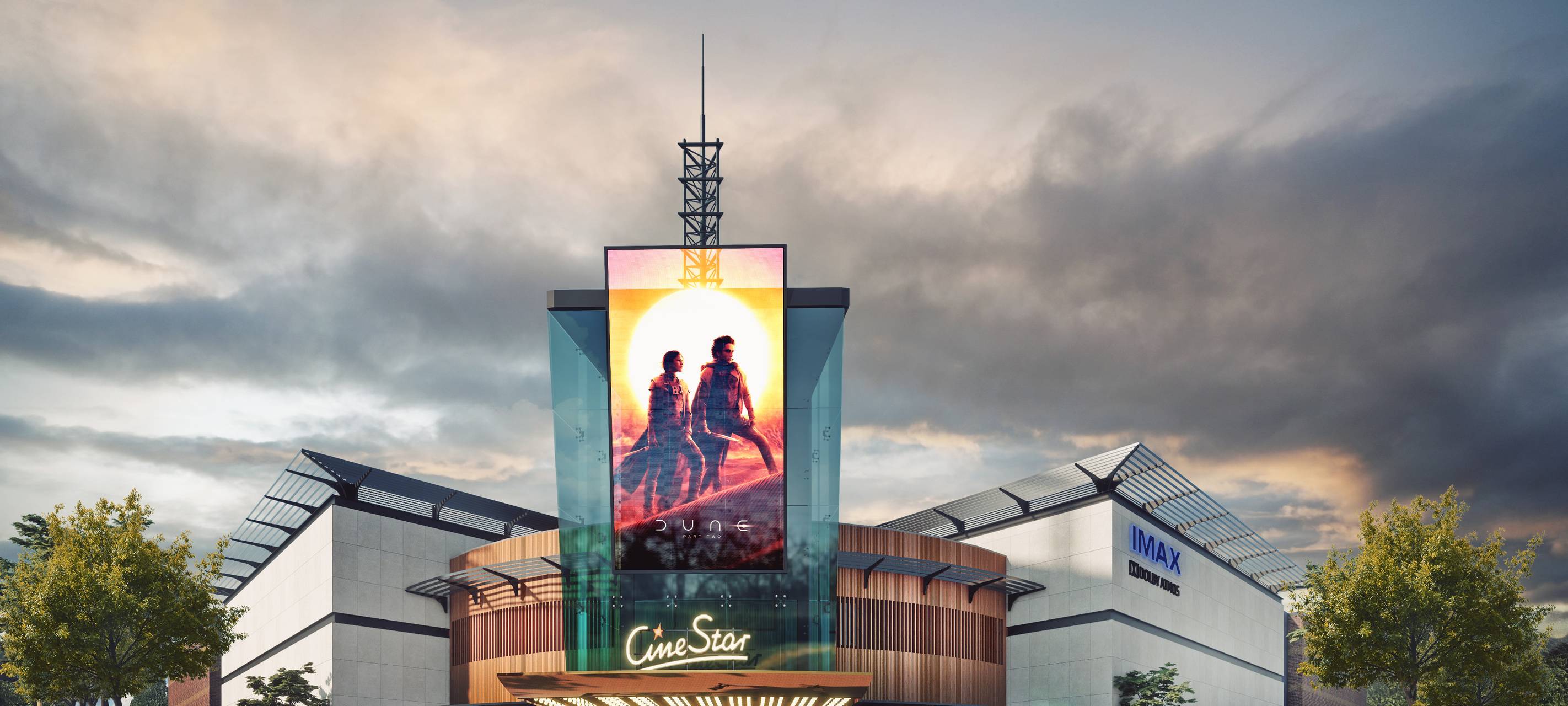 Cinestar am Centro wird zum Hightech-Kino