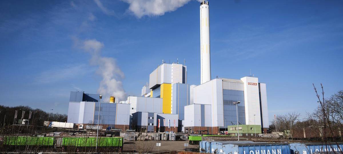 Brand in der Müllverbrennungsanlage
