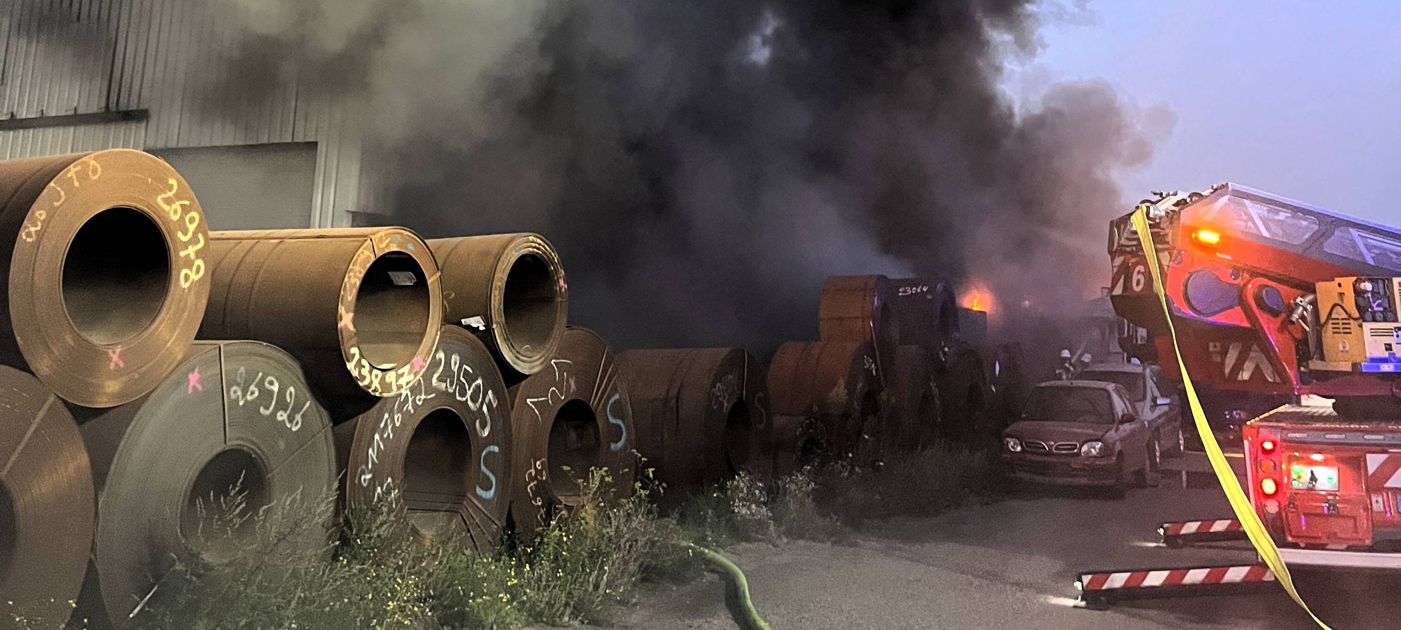 Feuer in Essen - Warn-App NINA ausgelöst