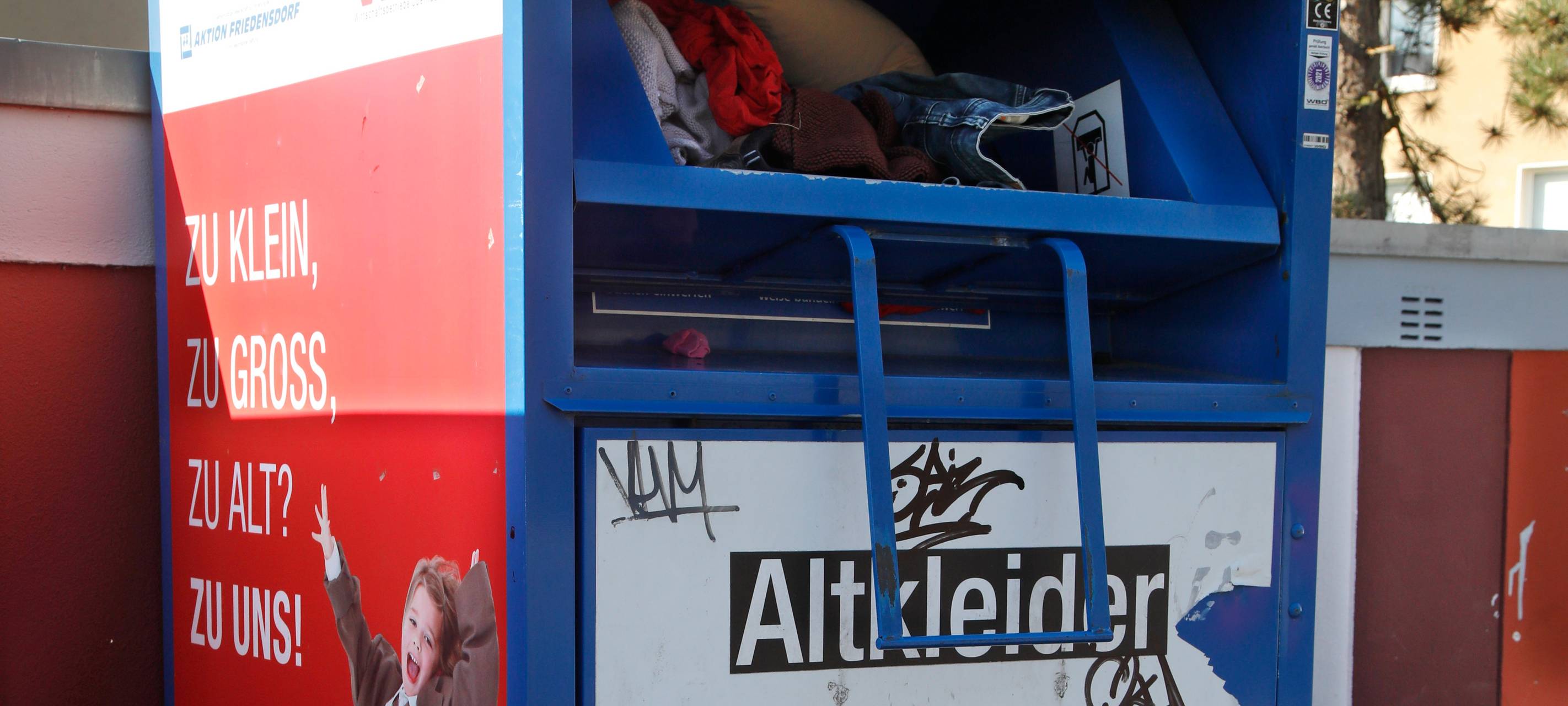 Altkleiderabholung: Vielversprechender Beginn