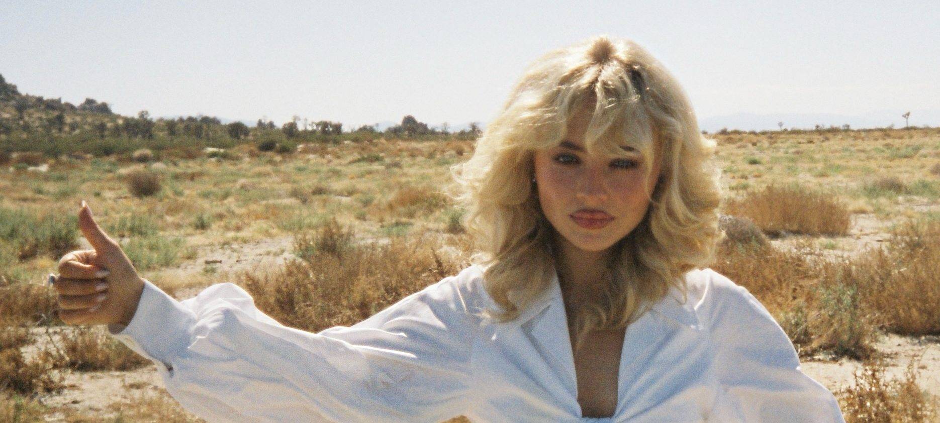 Das Art-Cover zum neuen Song von Sabrina Carpenter mit dem Namen "Manchild".