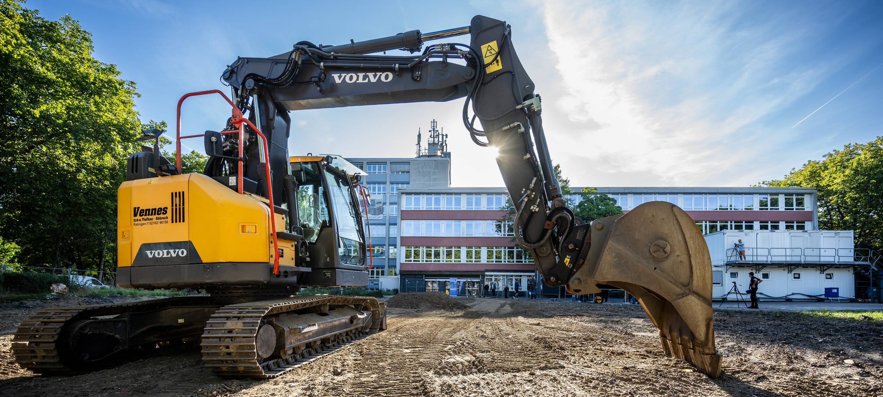 Schülerinnen und Schüler am Bertha bekommen mehr Platz