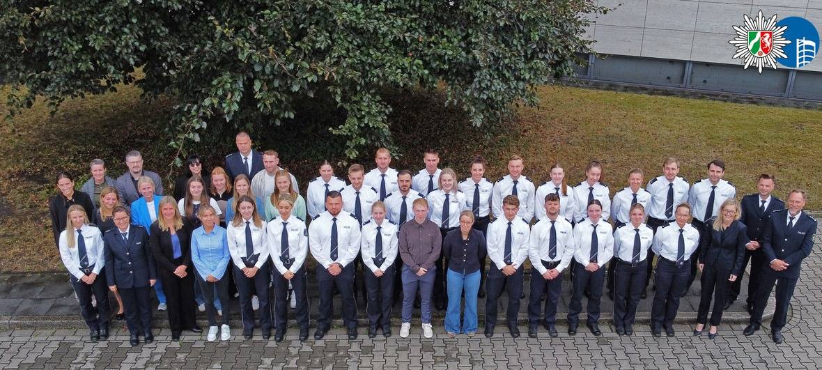 Polizei begrüßt neue Kräfte in Oberhausen