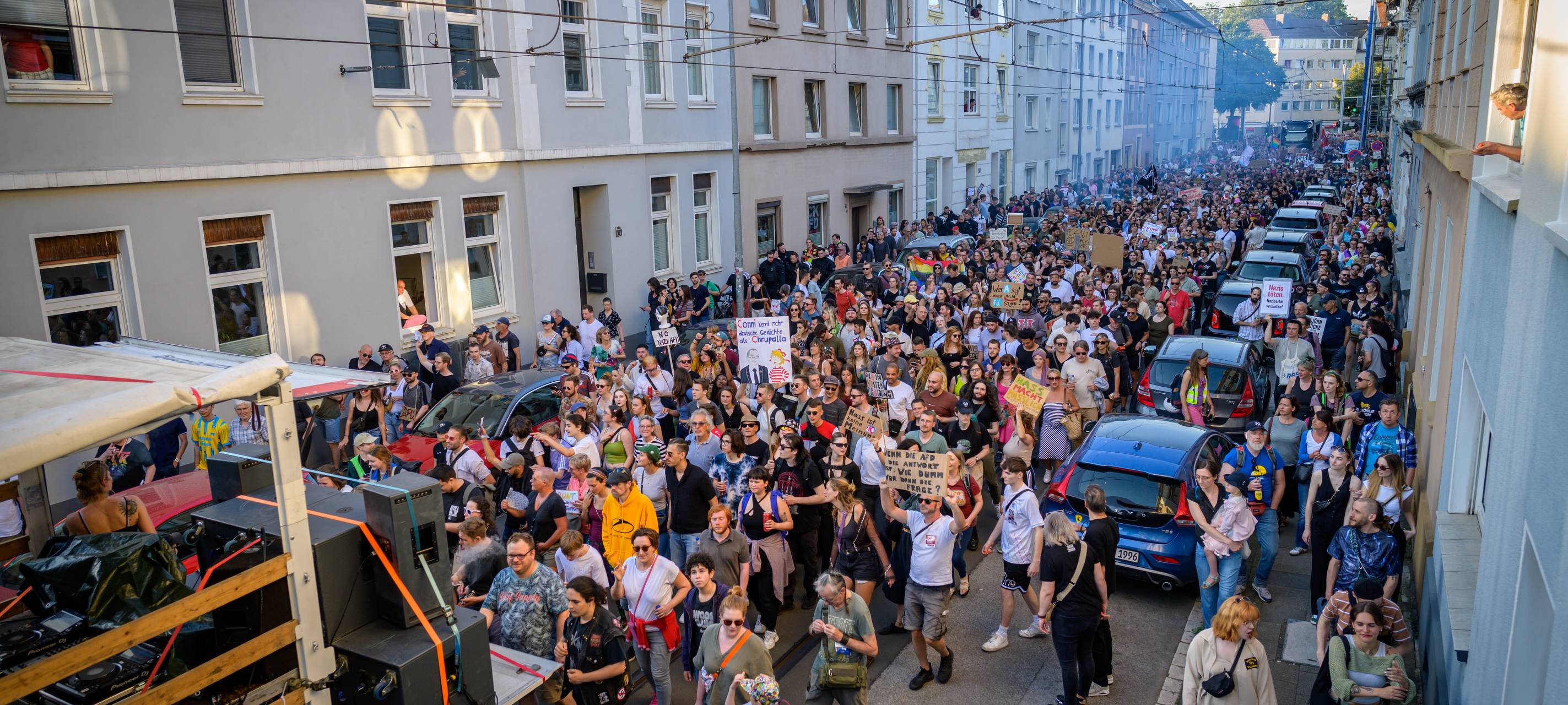 Rave gegen Rechts in Essen