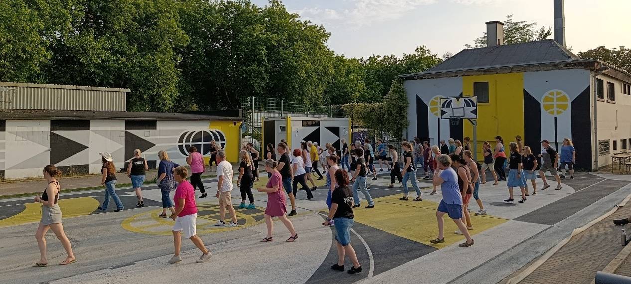 Große Nachfrage bei "Sport im Park"