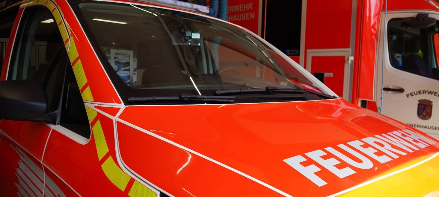 Feuerwehr löscht Gasgrill-Brand