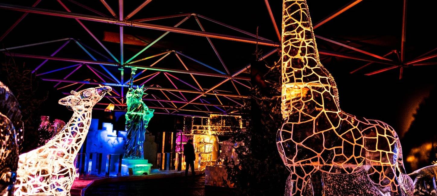 Die Eisskulpturen kehren zurück